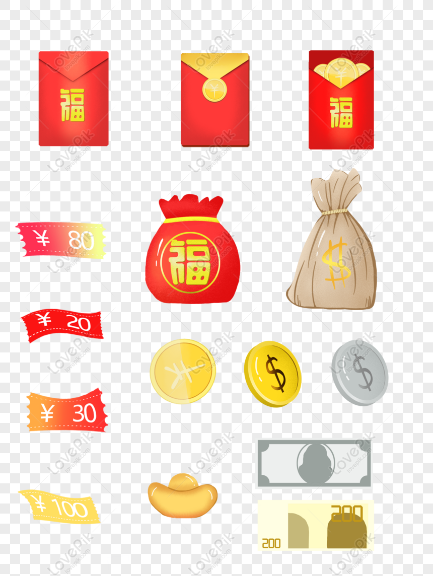 Red Envelope PNG, Vector, PSD, and Clipart With Transparent Background for  Free Download