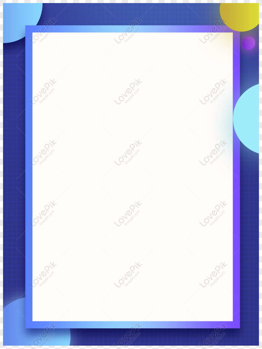 Free Geometric Border Background Vector PNG Picture PNG & PSD image  download - Lovepik
