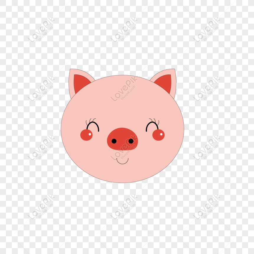 Free Cartoon Cute Pig Vector Illustration For Commercial Use PNG Image Free  Download PNG & AI image download - Lovepik
