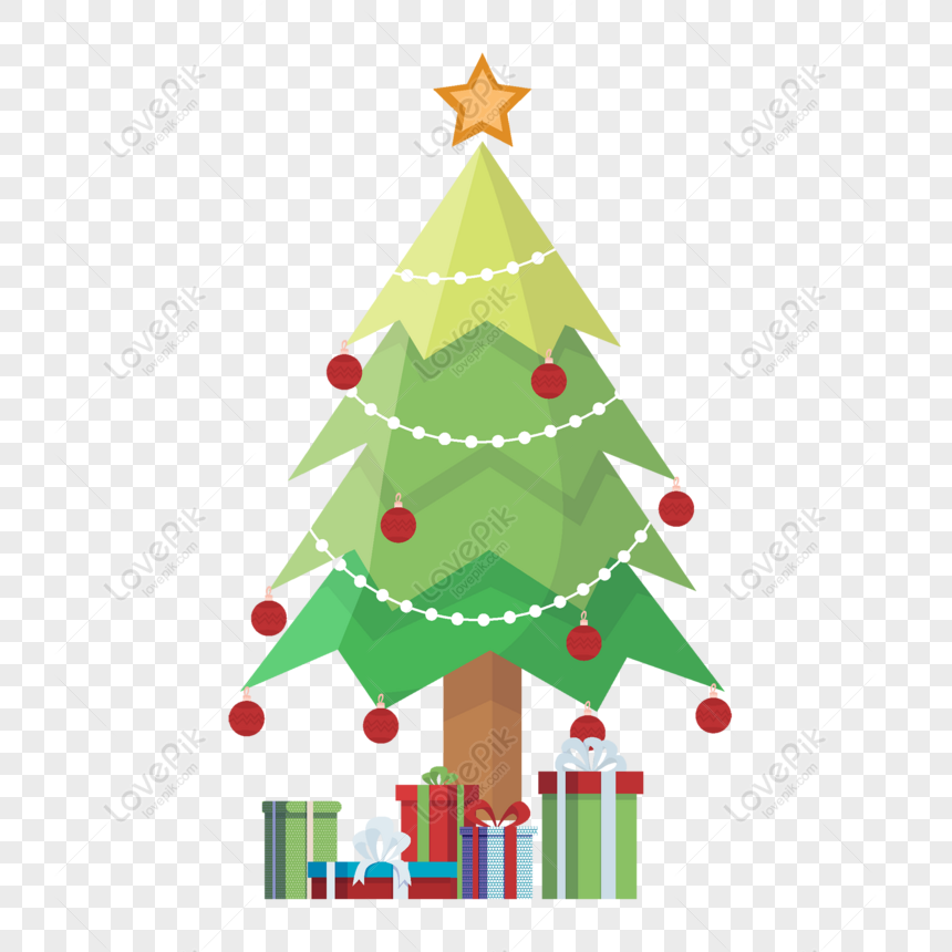 Gratis Árbol De Navidad De Dibujos Animados Elementos Originales PNG & AI  descarga de imagen _ talla 2000 × 2000px, ID 832686564 - Lovepik