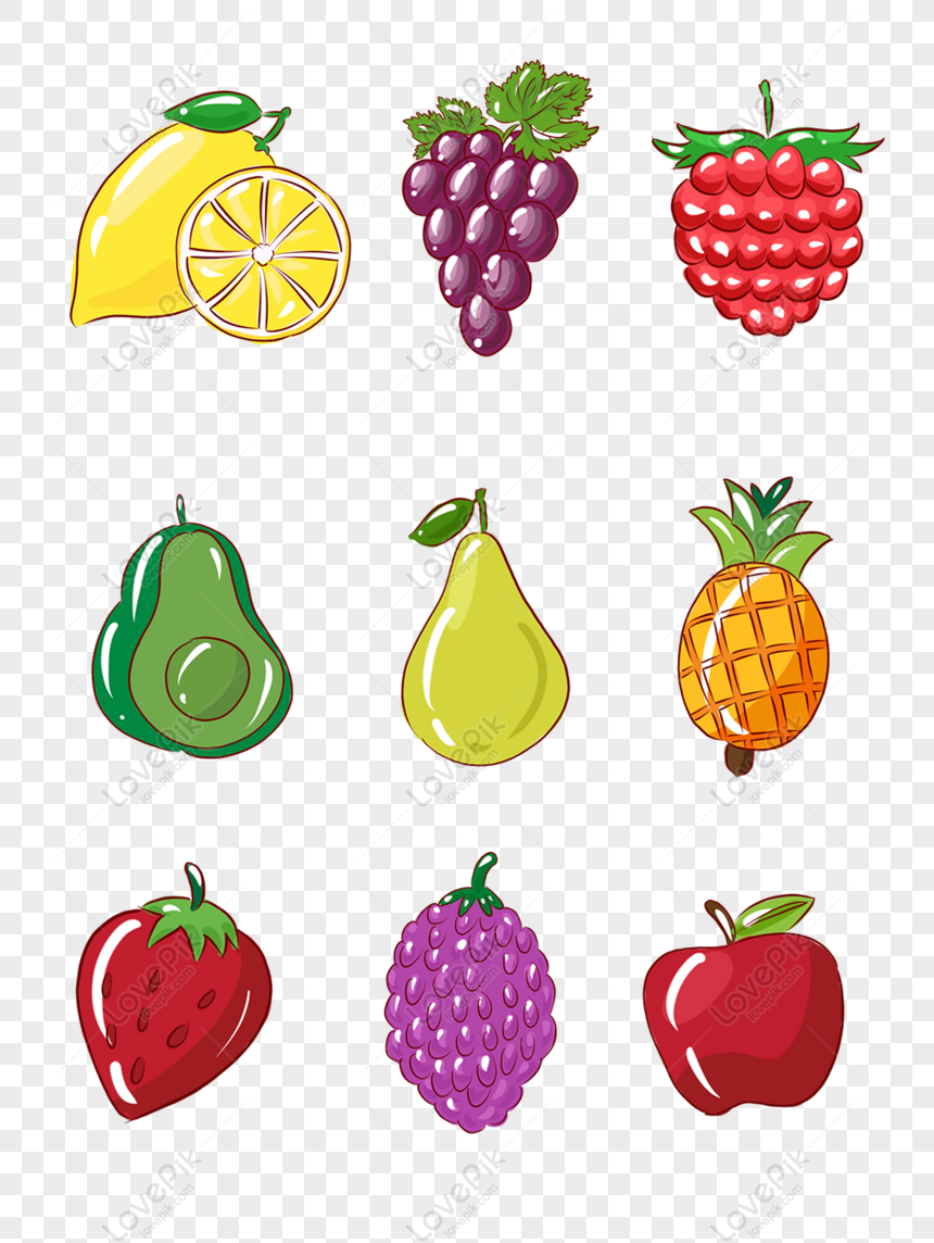Много фруктов