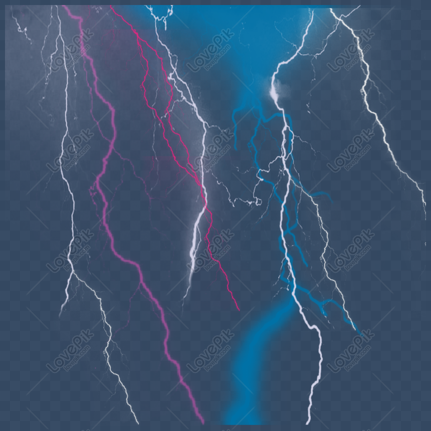 Free Ps Layered Real Color Cool Lightning Lightning Flashing Effect Png Psd Image Download Lovepik