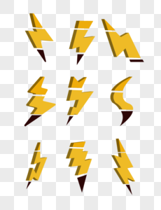 Yellow Lightning PNG Images With Transparent Background | Free Download ...