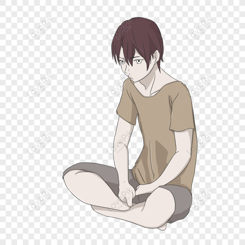 Featured image of post Cartoon Person Sitting Cross Legged This indicates the person could use some comfort which is why it suggests the sitting version with ankle on ankle and the legs straight and the standing version with one leg bent fit the bill