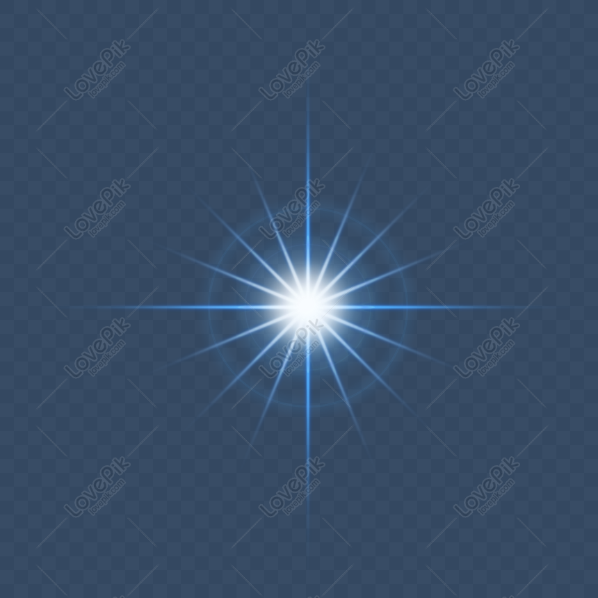 Free Cool Blue Light Effect Glow Light Png Decorative Element Png  Transparent Background Png & Psd Image Download - Lovepik