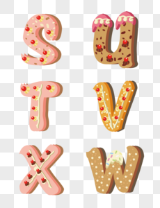 Icing Letters PNG Images With Transparent Background | Free Download On ...