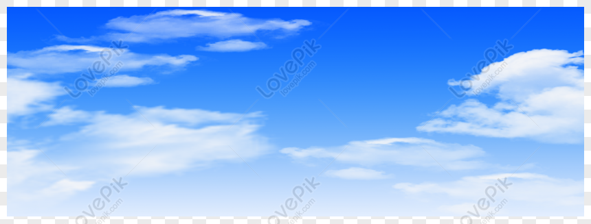 Hình ảnh Bầu Trời Xanh Tươi Và Vật Liệu Nền Mây Trắng PNG Miễn Phí Tải Về -  Lovepik