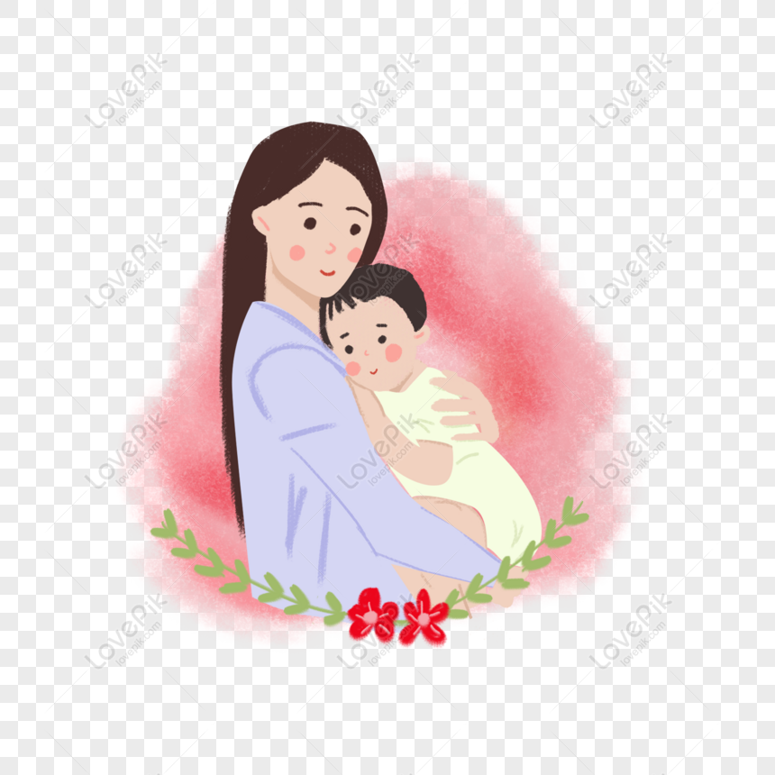 Free Womens Day Promotion Poster Mother Holding Child Baby, Holding ...