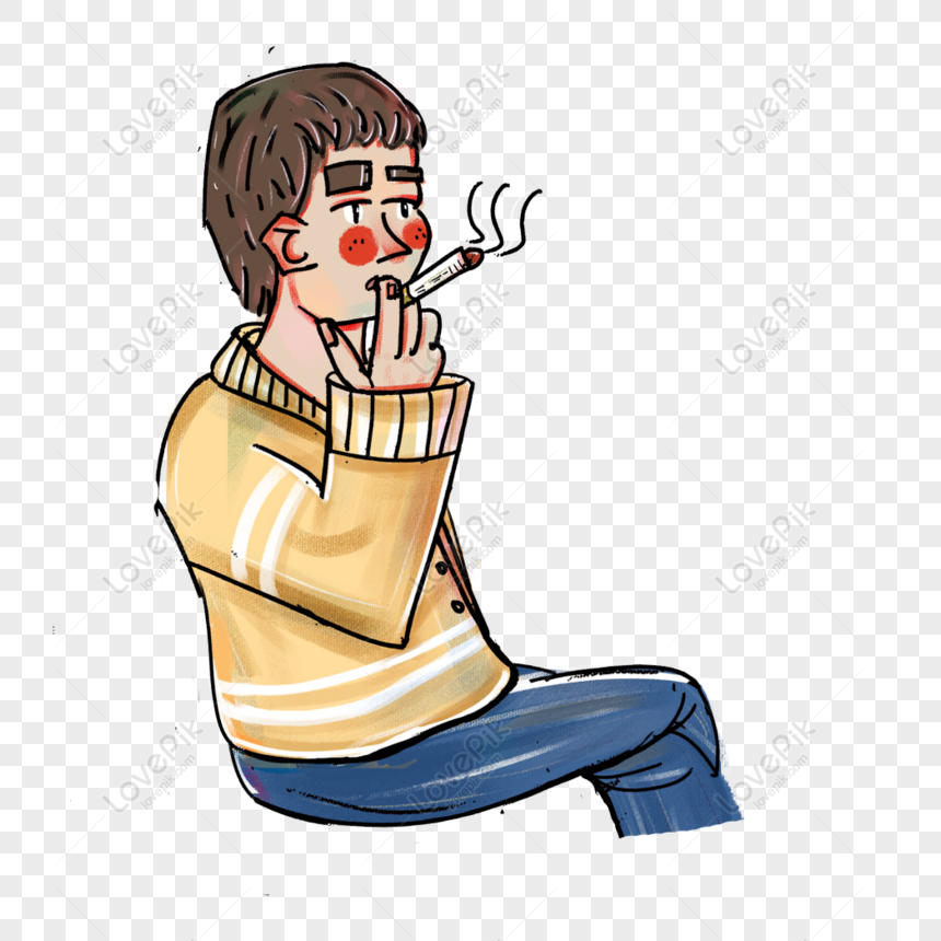 Gratis Dibujos Animados Minimalista Niño Fumando Material De Decoración PNG  & PSD descarga de imagen _ talla 1024 × 1024px, ID 833555941 - Lovepik