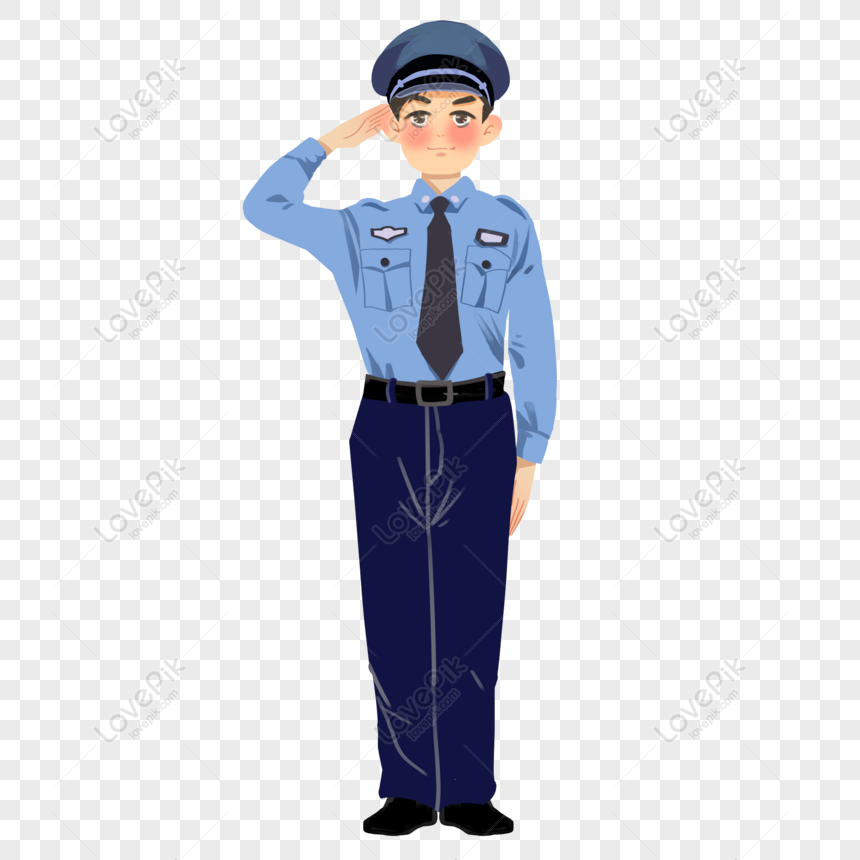 policeman animated clipart for powerpoint