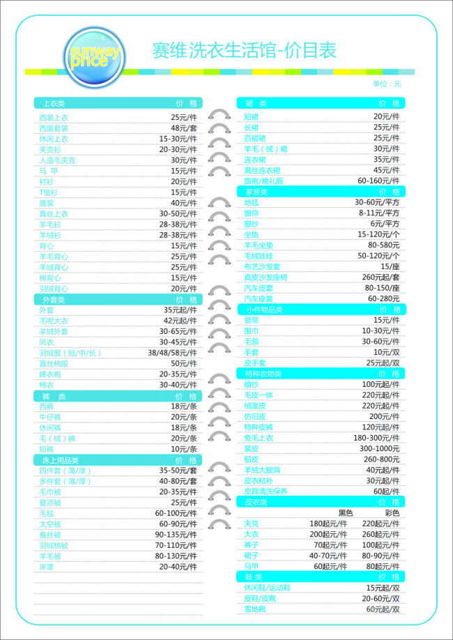 Lista De Precios De Lavandería Descarga Plantilla De Diseño Psd Gratuita Lovepik 1973