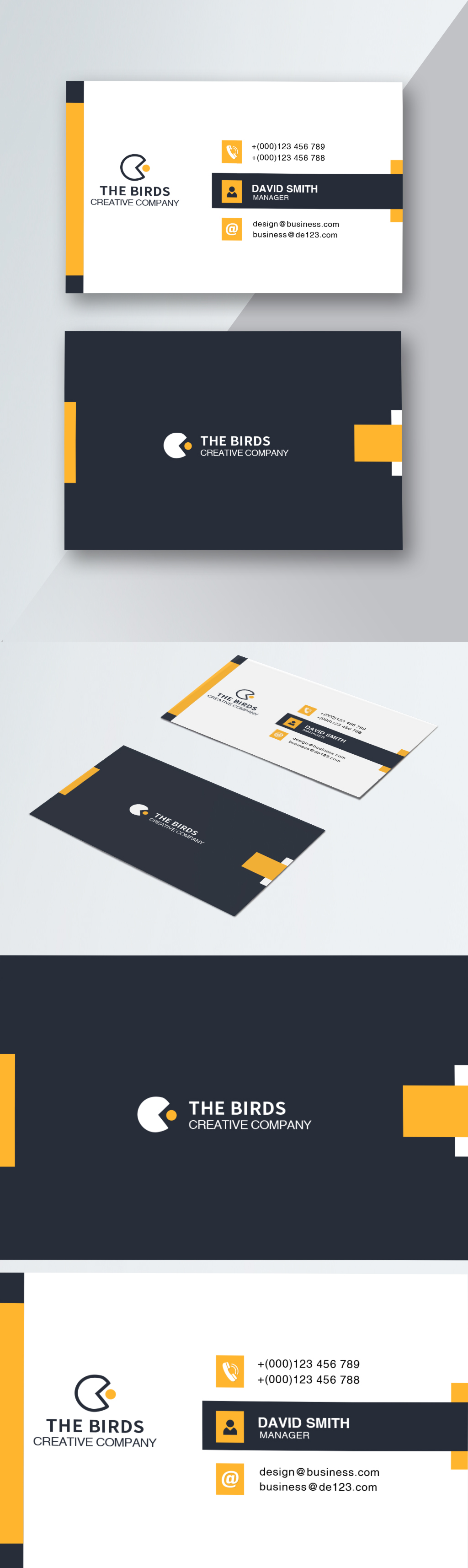 Download Simple Creative Yellow Geometric Business Card Template Image Picture Free Download 400139991 Lovepik Com PSD Mockup Templates