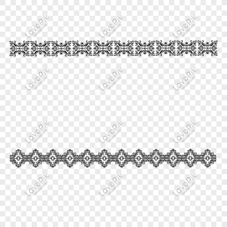 Multiple Sets Of Strip Lace Pattern Vector Png Images Picture Free Download Lovepik