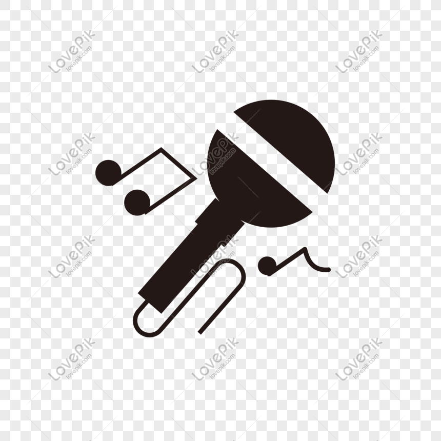 Microphone Icon Silhouette Vector Image Png Image Picture Free Download Lovepik Com