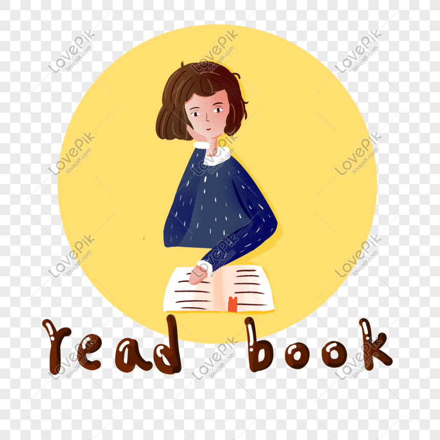 world reading day girl with books vector png image picture free download 718933280 lovepik com books vector png image picture