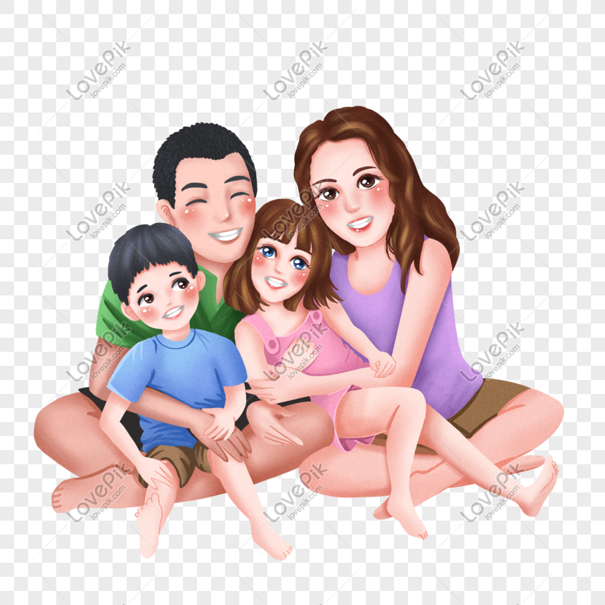 Cartoon Family Comics PNG Image And Clipart Image For Free Download - Lovep...