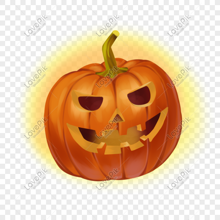 Glowing Pumpkin Light Picture PNG Image Free Download And Clipart Image ...