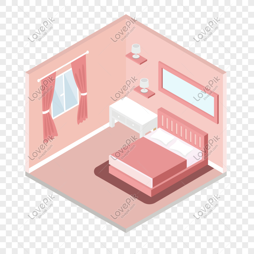 Bedroom Home Interior Room Decoration Design Cartoon Vector PNG Transparent  And Clipart Image For Free Download - Lovepik | 726604876