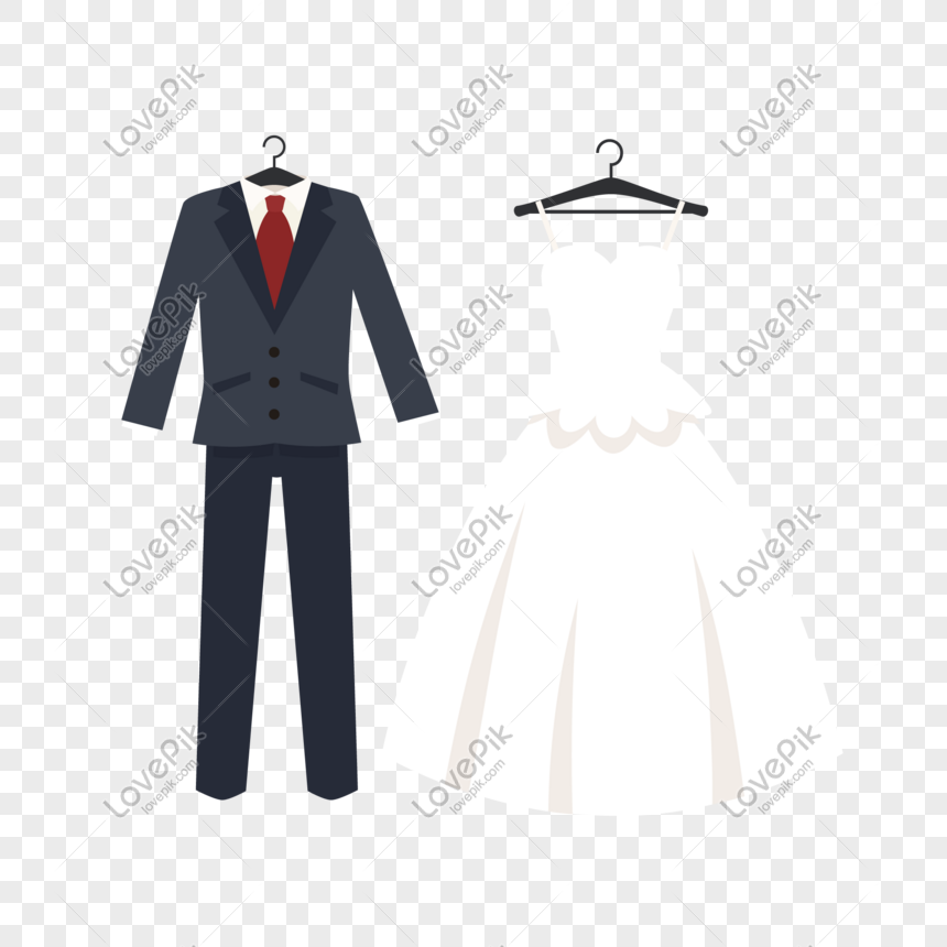 Lovepik صورة Png 726831202 Id الرسومات بحث صور بدلة زفاف كارتون و فستان زفاف