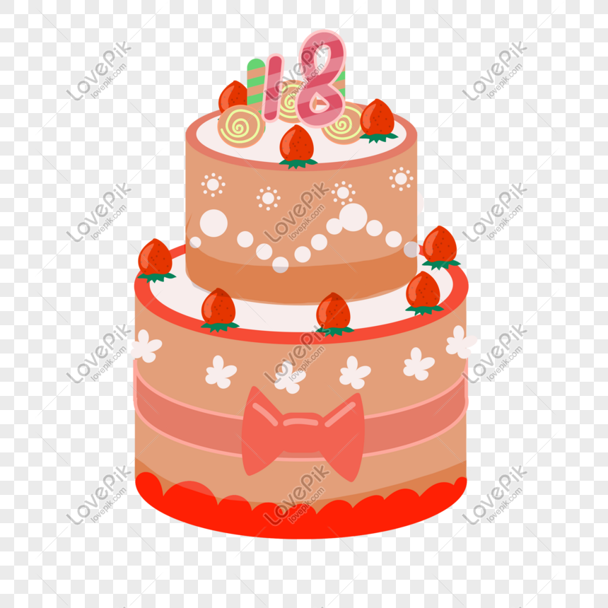 Cartoon Birthday Cake PNG Images With Transparent Background ...