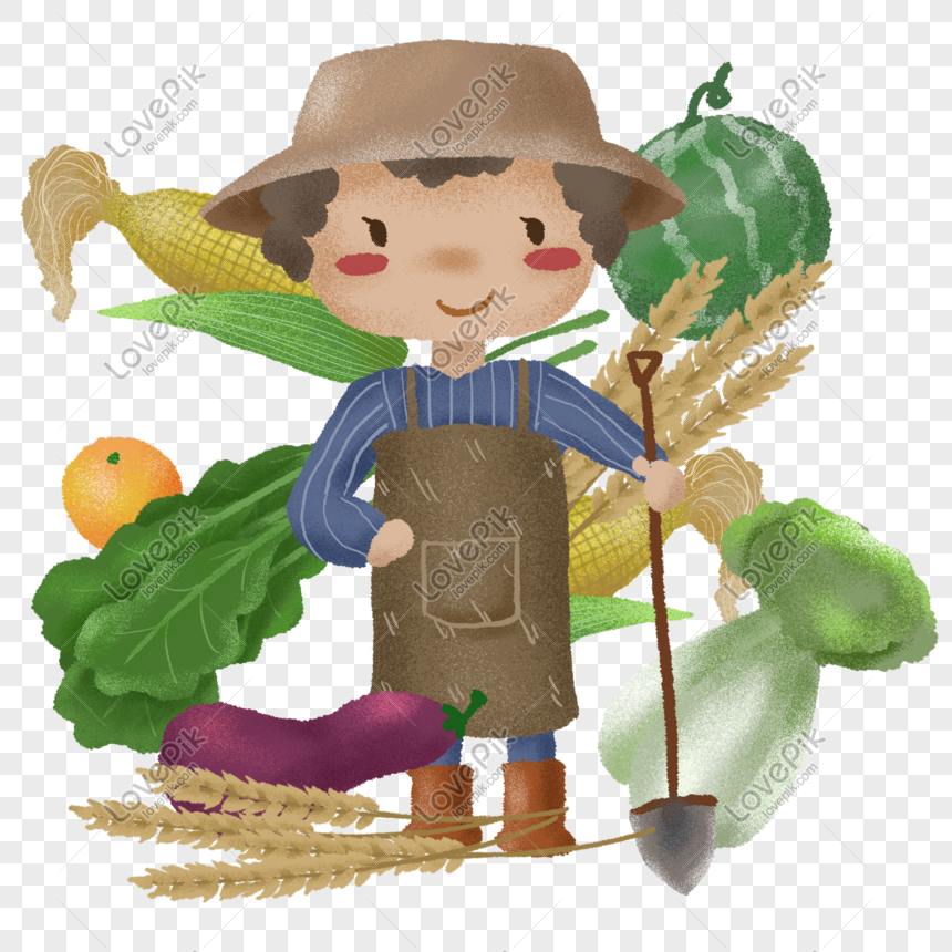 Farm Product Cartoon Character Logo Design Vegetable PNG Transparent  Background And Clipart Image For Free Download - Lovepik | 727591700