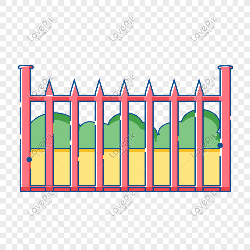 Iron Fence Free Png Transparent Material, Iron Fence Picture, Iron ...