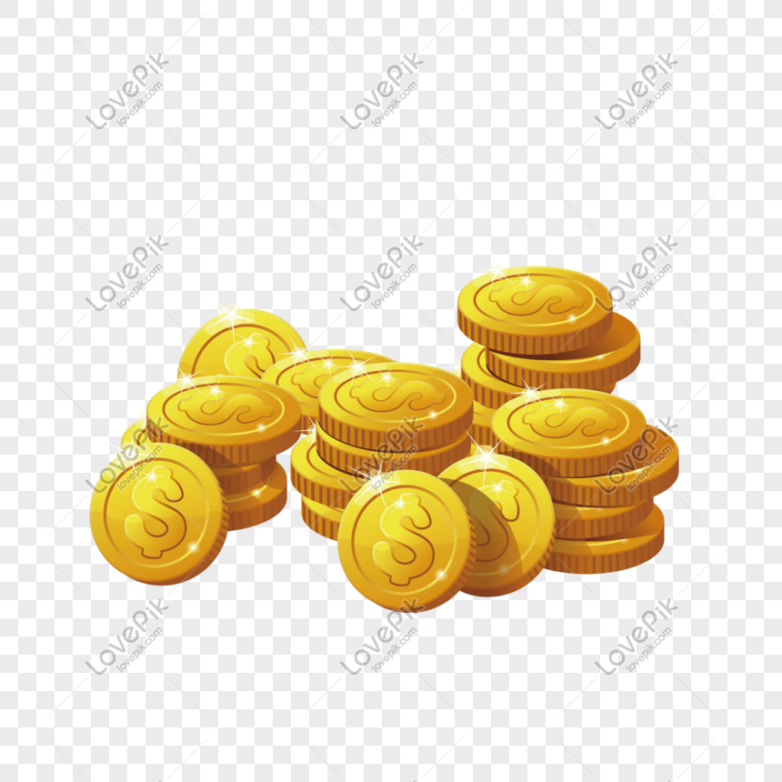 gold coin vector