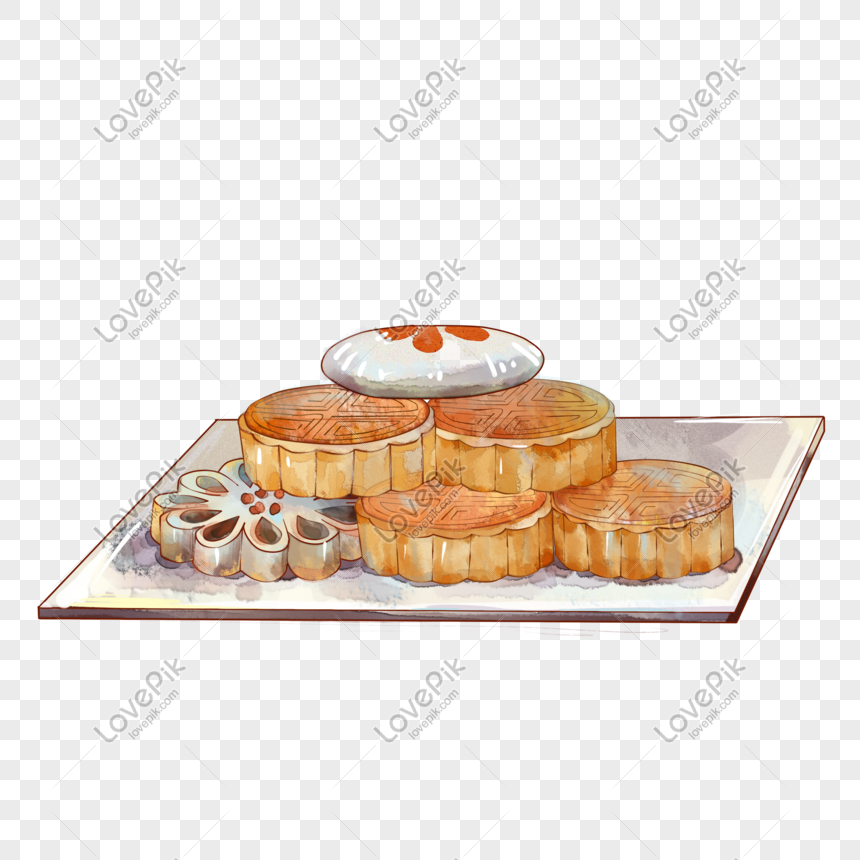 A Group Of New Years Day Cakes PNG Image And Clipart Image For Free ...