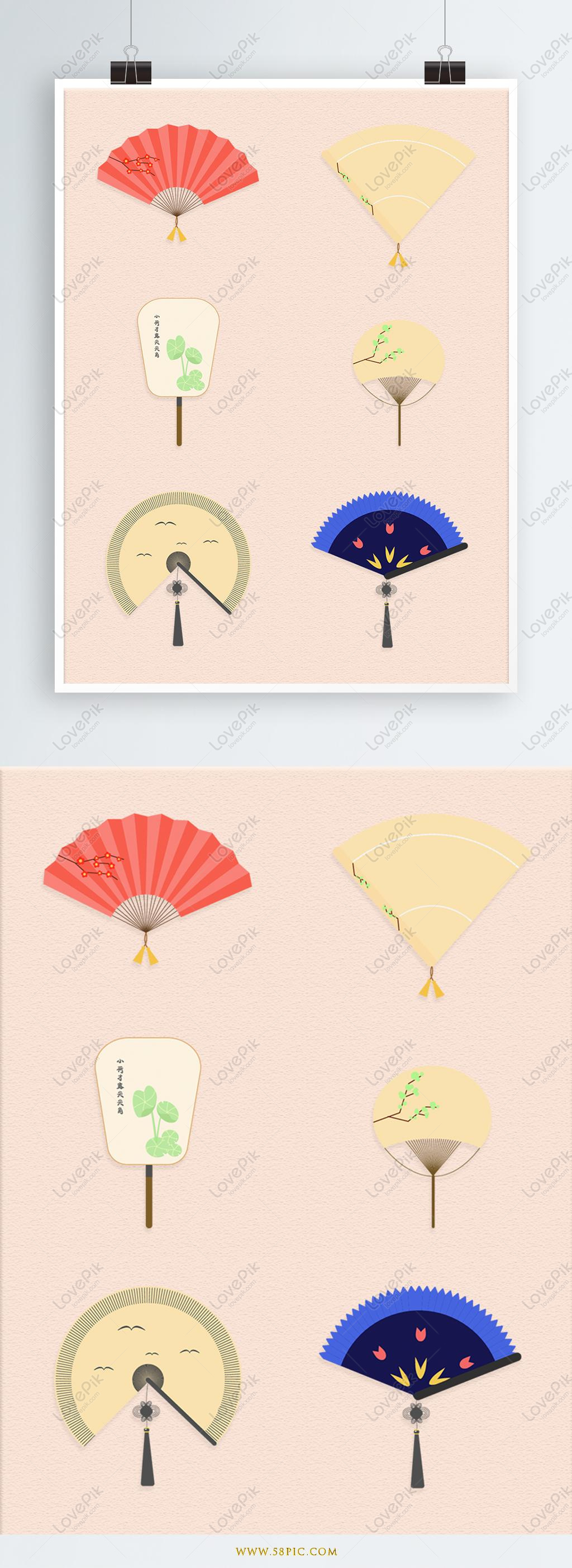 Ancient Fan Png Images With Transparent Background 