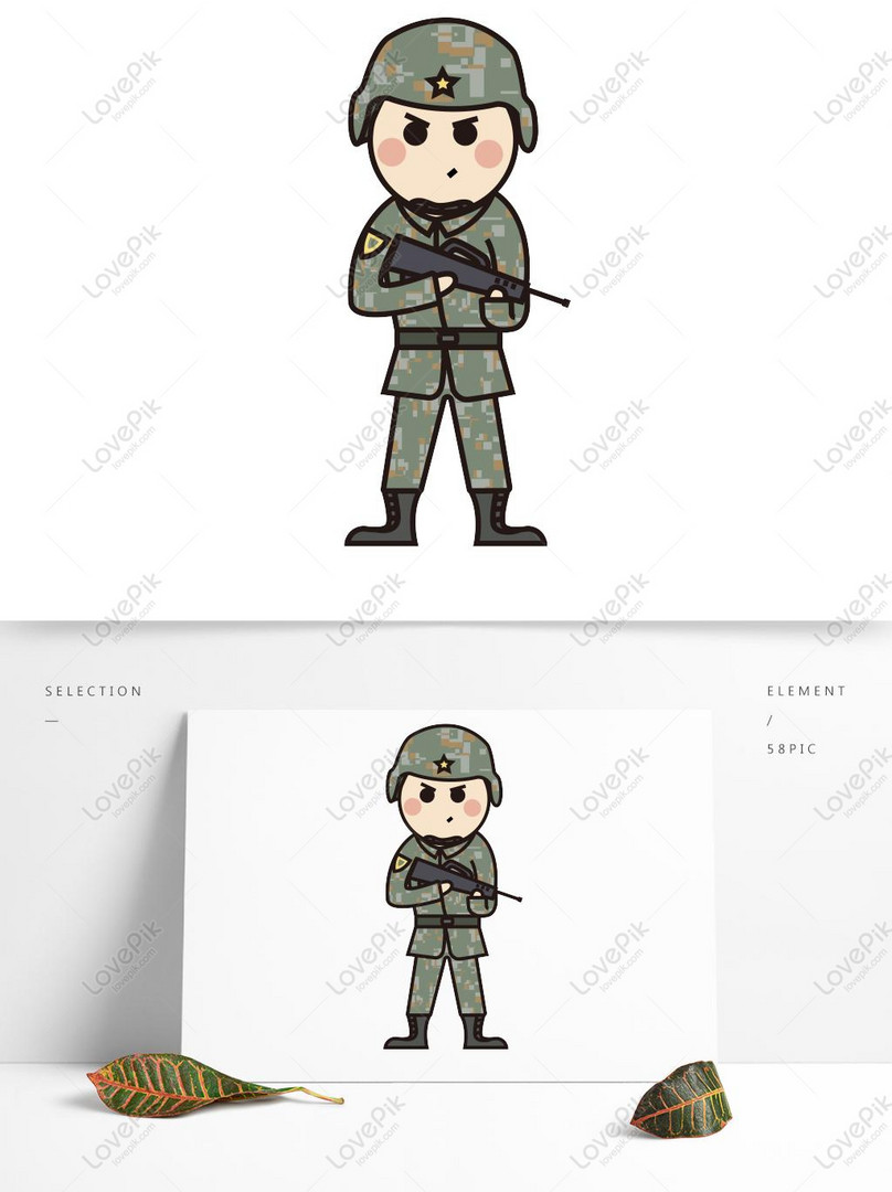 Vectơ miễn phí-Hình ảnh Hoạt Hình Về Những Người Lính Của Các Binh Sĩ Quân  đội hình ảnh-Đồ họa 