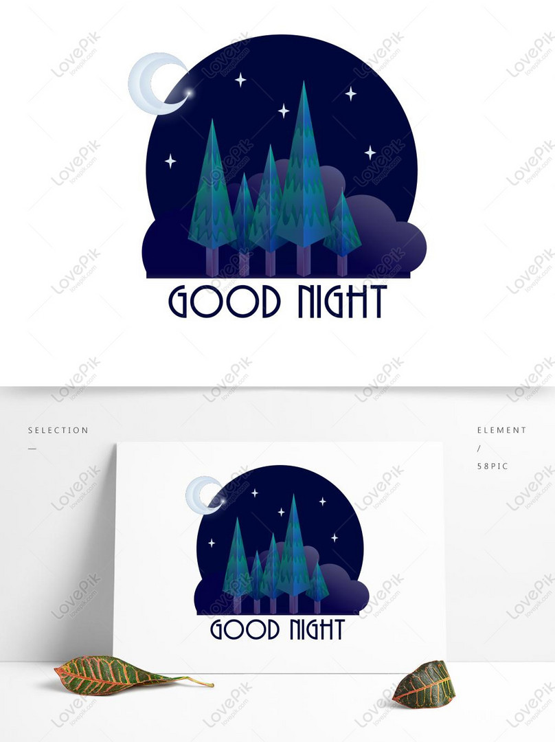 Good Night PNG Transparent, Good Night, Blue, Sleep, Night PNG Image For  Free Download