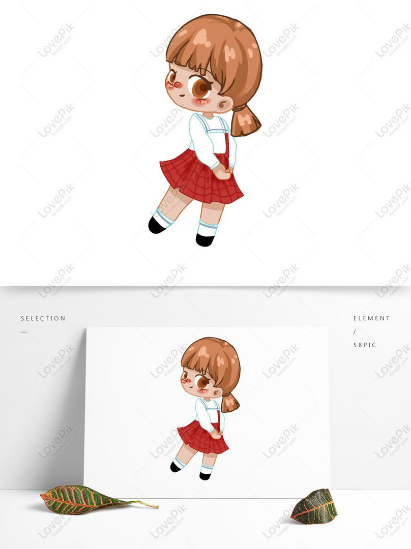 遊び心のあるオープンスクールガールイメージデザインイラストイメージ グラフィックス Id Prf画像フォーマットpsd Jp Lovepik Com