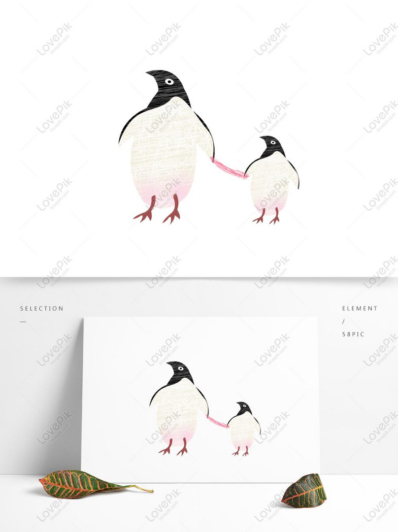 手描きかわいいペンギン要素デザインイメージ グラフィックス Id 726 Prf画像フォーマットpsd Jp Lovepik Com