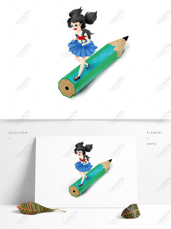 School school students cleaning cartoon hand drawn illustration  image_picture free download 