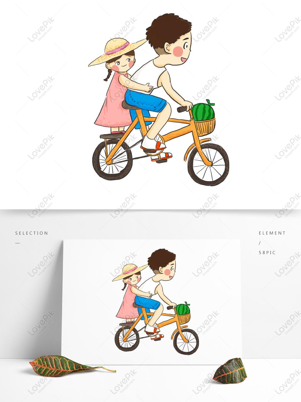 Sistem Mekanikal Basikal Clipart