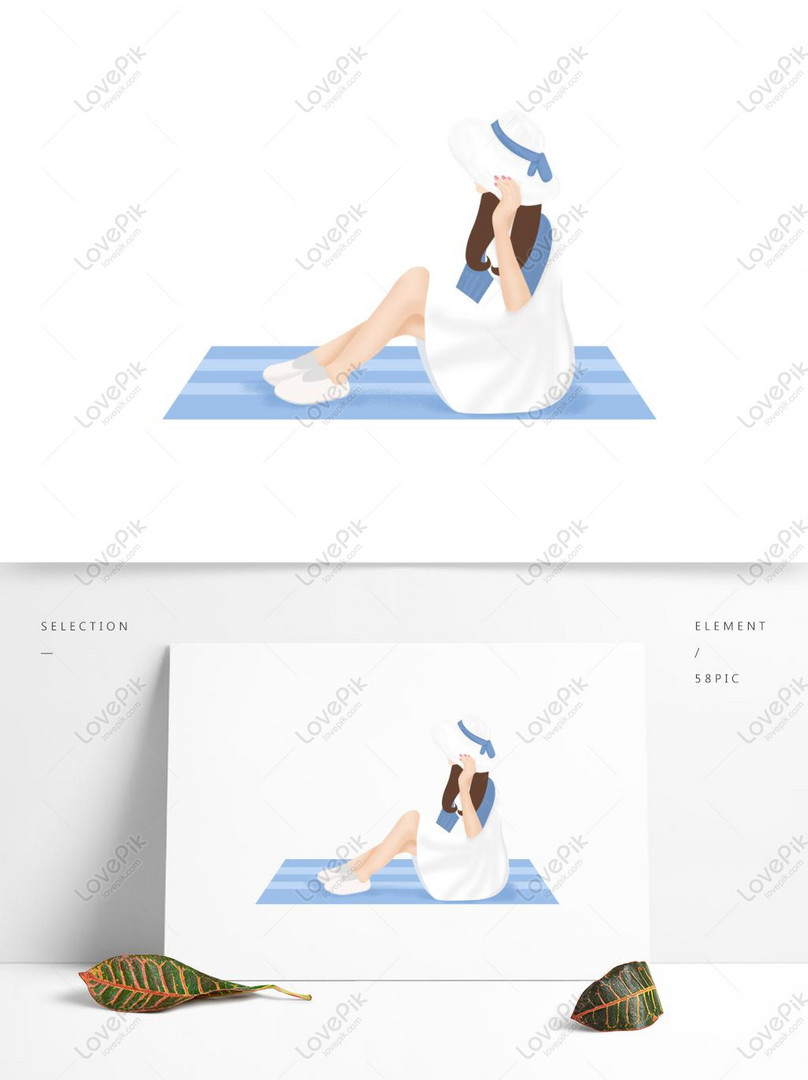 白いドレスの女の子イラストpsd要素イメージ グラフィックス Id Prf画像フォーマットpsd Jp Lovepik Com