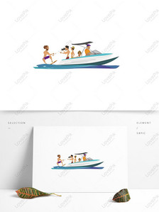 Yacht character vacation design, characters, simplicity, creative png white transparent