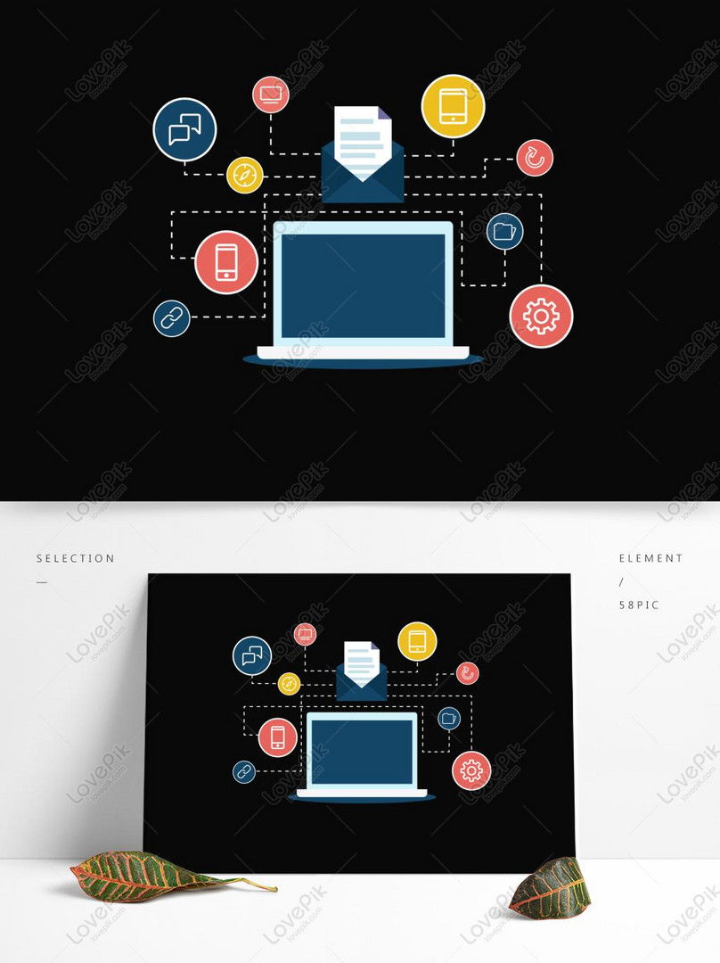 Бизнес офис и бизнес компьютерная информация большая информацион  изображение_Фото номер 728906067_PSD Формат изображения_ru.lovepik.com