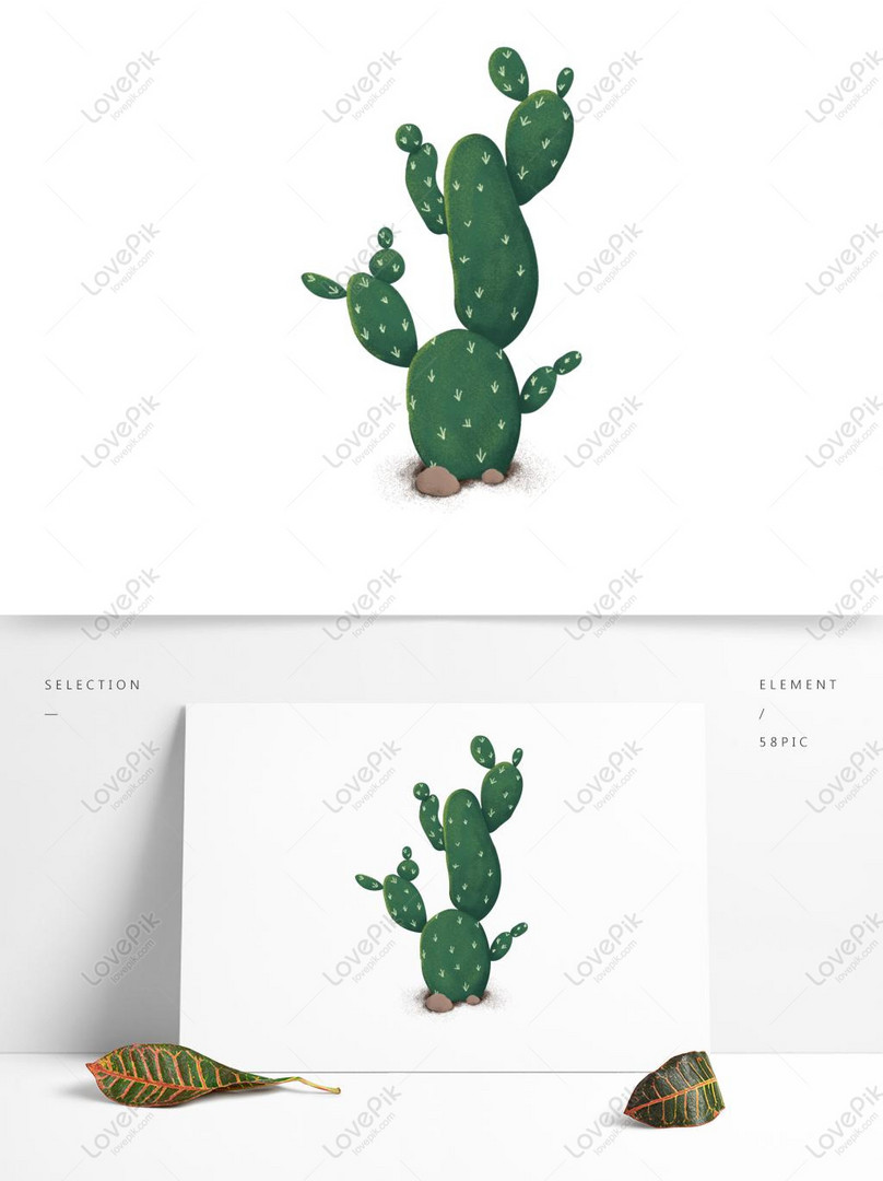 緑の手描き植物サボテンイラスト素材イメージ グラフィックス Id Prf画像フォーマットpsd Jp Lovepik Com