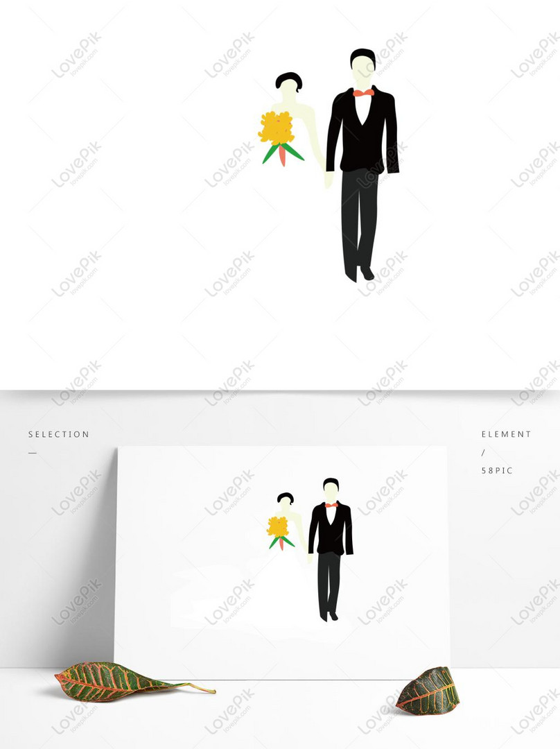 ベクトル結婚式のキャラクターデザインイメージ グラフィックス Id Prf画像フォーマットai Jp Lovepik Com