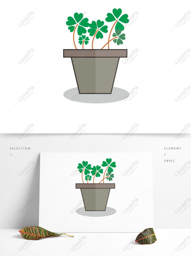 Plantas En Maceta De Dibujos Animados Elementos Comerciales PNG Imágenes  Gratis - Lovepik