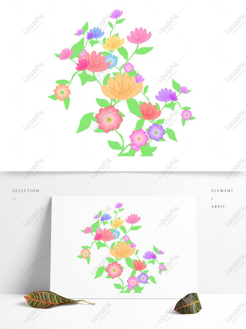 手描きの花のイラストフローラルレースボーダー装飾材料イメージ グラフィックス Id 732197305 Prf画像フォーマットpsd Jp Lovepik Com