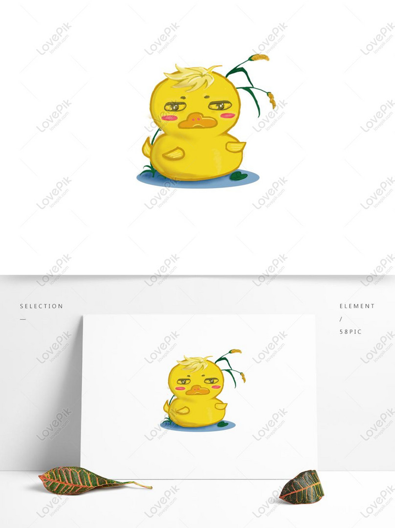 Looking for something cheerful and bright to add to your feed? Check out this image of a cute yellow duck! Its vibrant color and playful expression is guaranteed to bring a smile to your face and brighten up your day!