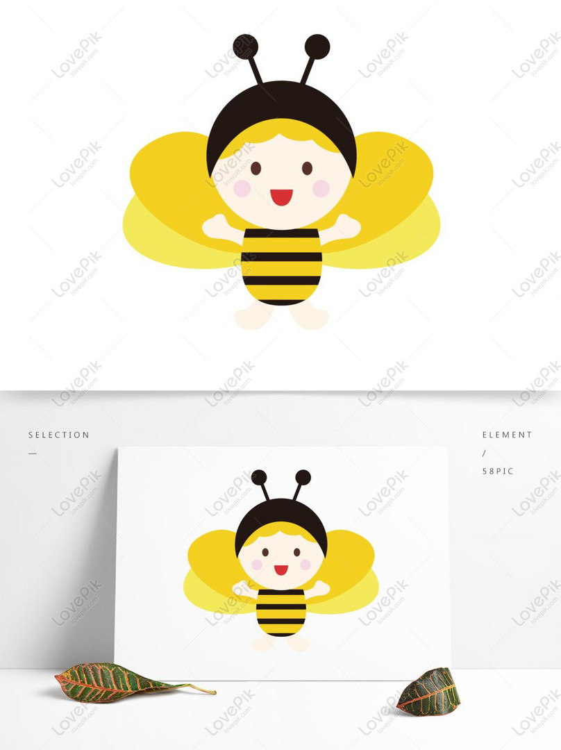 Gambar Lebah Kartun Lucu
