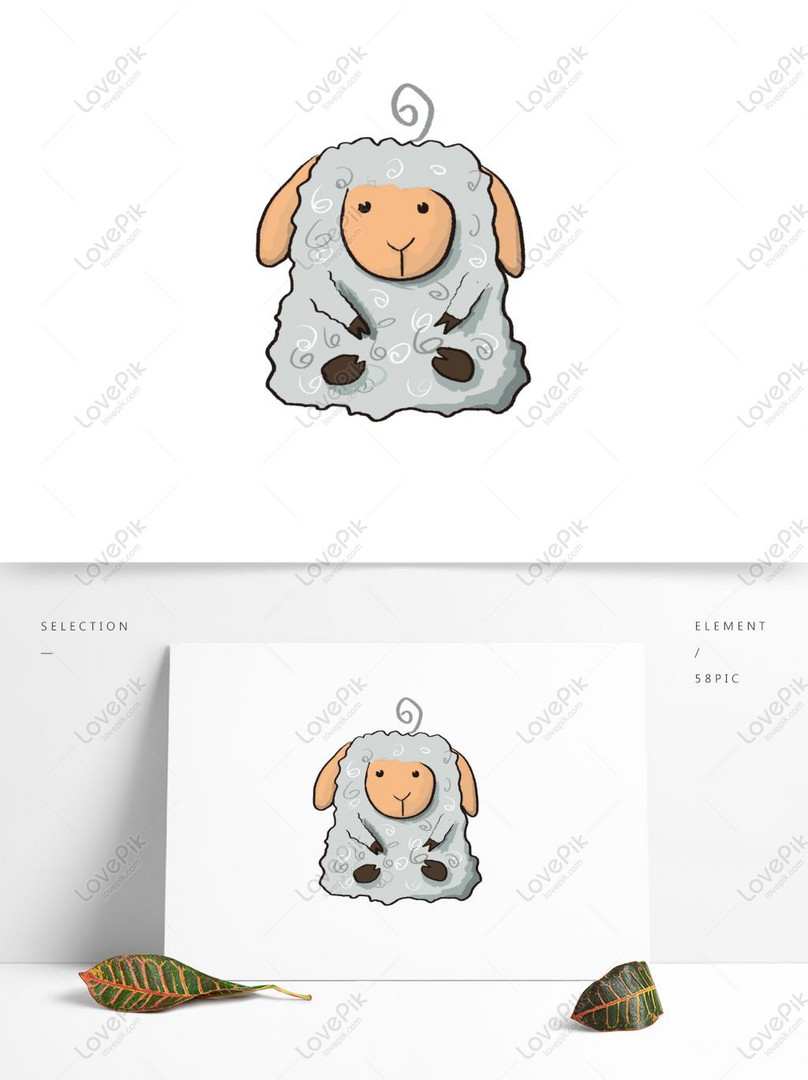 Ovejas Dibujadas A Mano Dibujos Animados Lindo Animal Elementos Imagenes De Graficos Png Gratis Lovepik