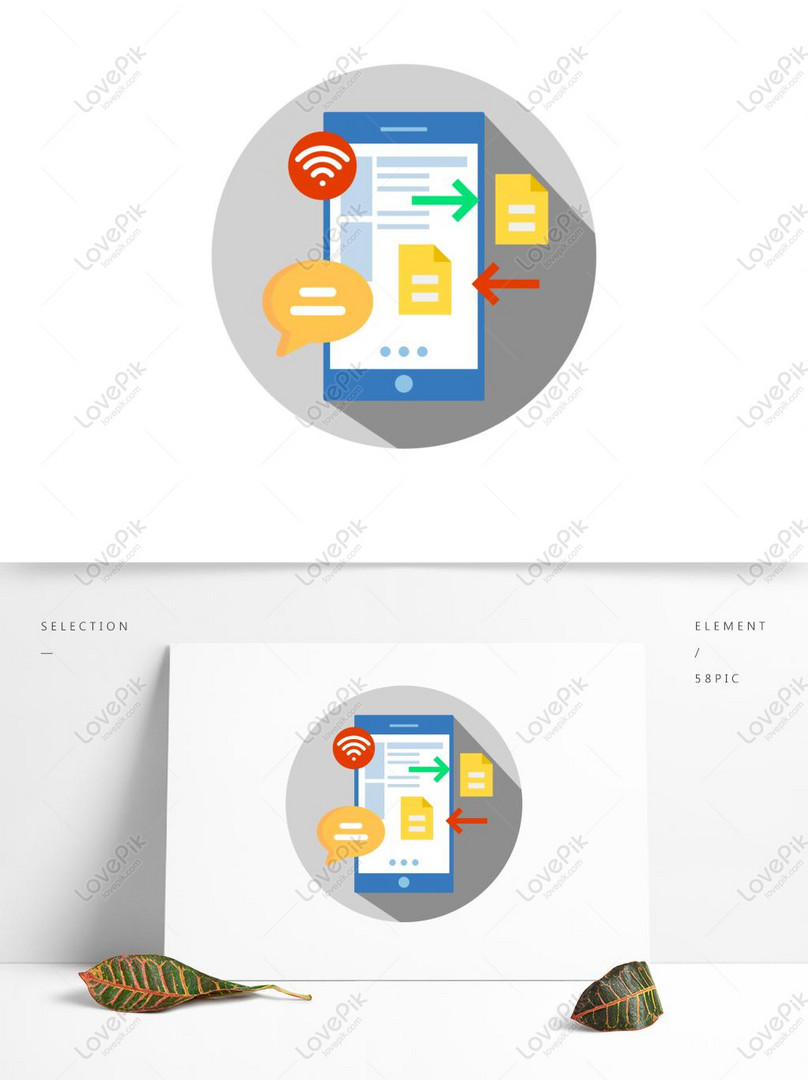 Значок элемента мобильного телефона Получение Sms-сообщения  изображение_Фото номер 732296460_AI Формат изображения_ru.lovepik.com