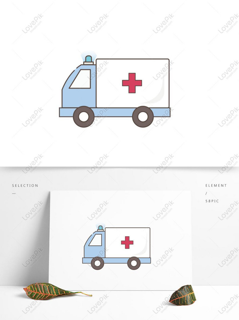 Diseño De Dibujos Animados Ambulancia Plana Simple PNG Imágenes Gratis -  Lovepik