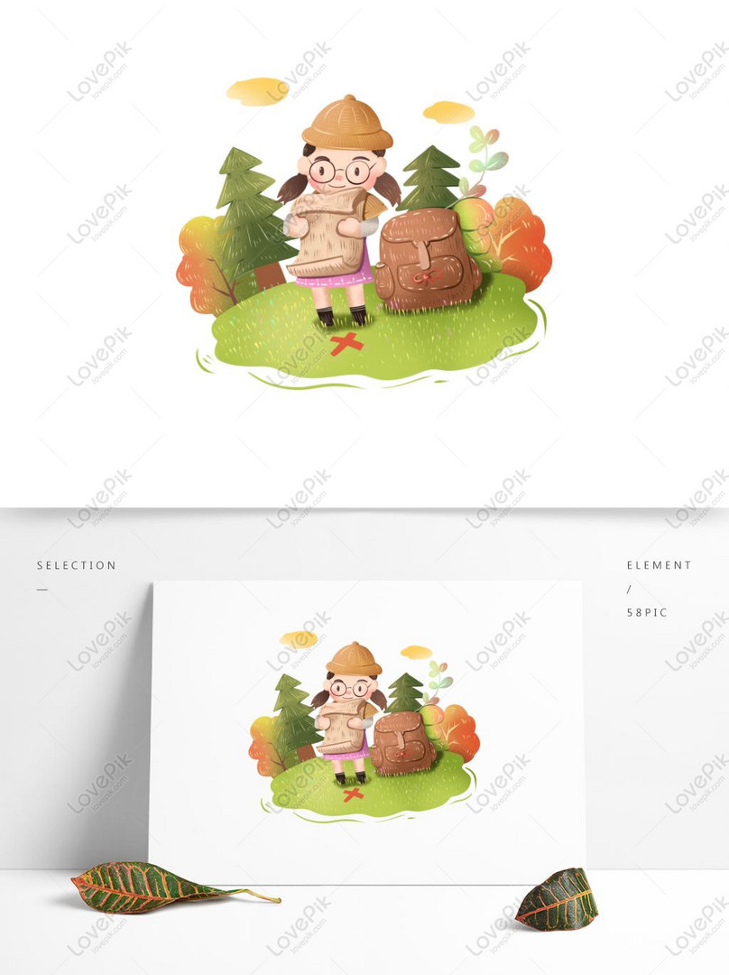 子供の遊びの冒険秋のクリエイティブイラストイメージ グラフィックス Id Prf画像フォーマットpsd Jp Lovepik Com