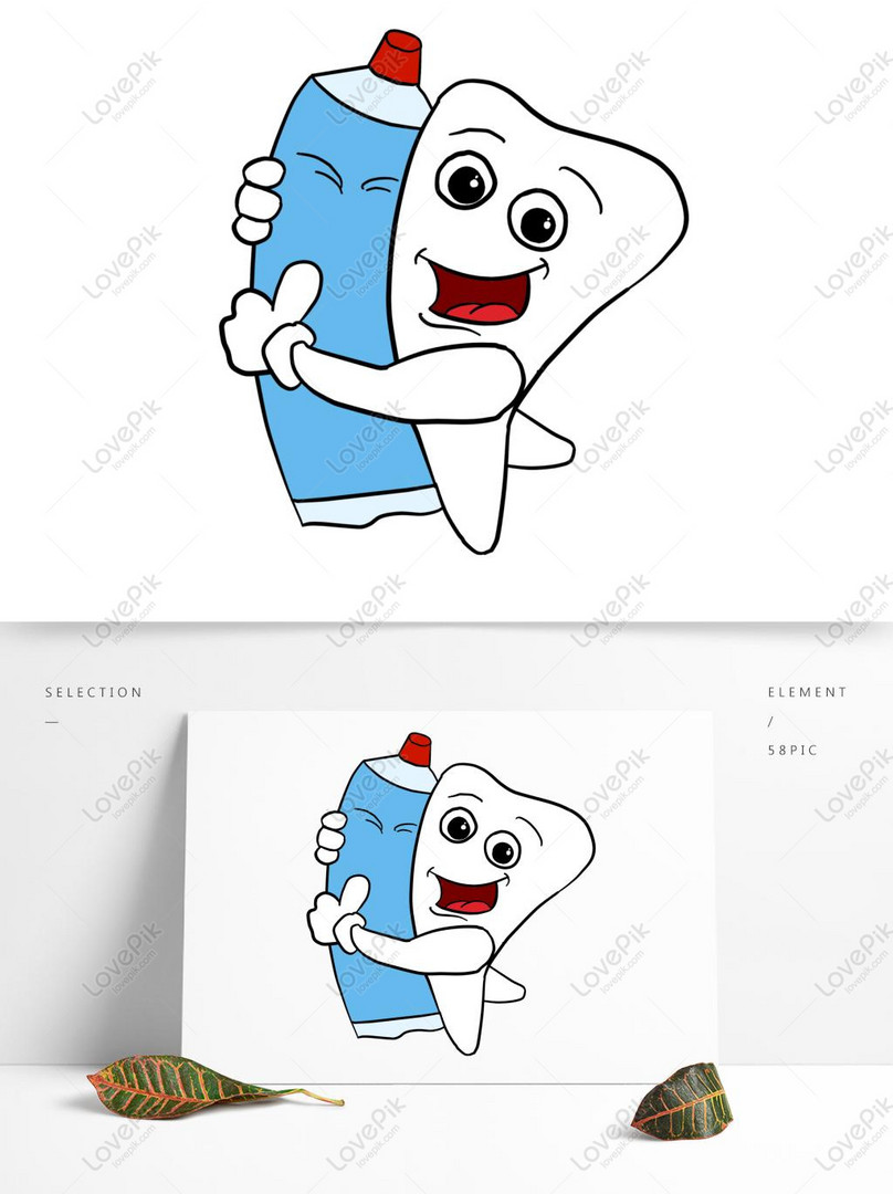商業要素の手描き歯磨き粉歯イラストイメージ グラフィックス Id Prf画像フォーマットpsd Jp Lovepik Com
