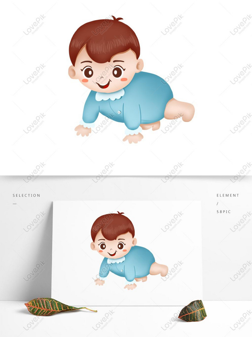 Cartoon Cute Fresh Infant Baby Child Hand Drawn Play Element PNG  Transparent Background PSD images free download_1369 × 1024 px - Lovepik